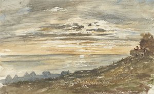 Solnedgång i Trouville