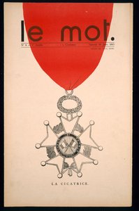 La cicatrice, framsidan av 