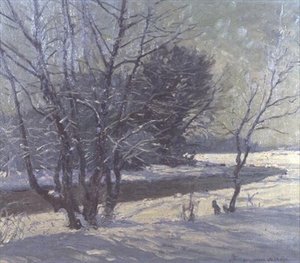 Vinterlandskabsswed av Paul Johann Walch