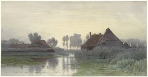 Bondgårdar i morgondimman. 1838-1903