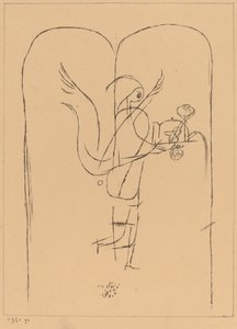 Ett geni serverar en liten frukost av Paul Klee