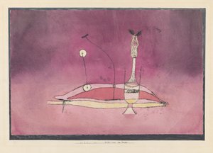 En bild från boudoiren, 1922. av Paul Klee