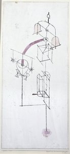 Apparat från konsultrummet hos Dr. Ph. av Paul Klee