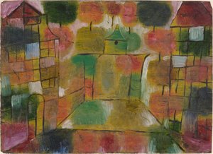 Träd och arkitektur - Rytmer av Paul Klee