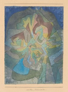 Blumen in der Vase Flowers in the Vase, 1929. av Paul Klee