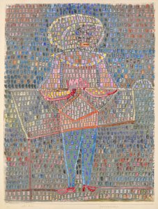 Pojke i fin klänning av Paul Klee