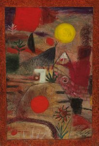 Firande och undergång; högtid och höst av Paul Klee