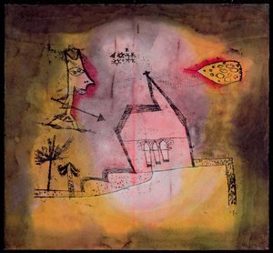 Kapell skakar av Paul Klee
