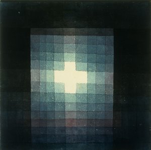 Kristna gravkorsbild av Paul Klee