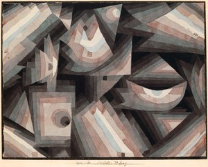 Crystal Gradation, 1921. av Paul Klee