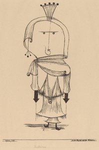 Häxan med en kam av Paul Klee