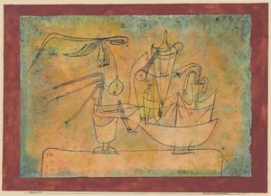 Destillation av päron, 1921. av Paul Klee