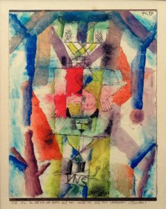 Herren borde lita på oss, inte vi på honom av Paul Klee