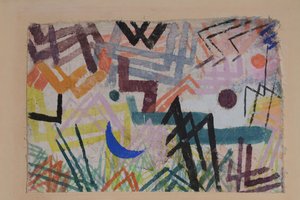 Game of the forces of Lech Landscape, 1917. av Paul Klee