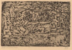 Passionens trädgård av Paul Klee