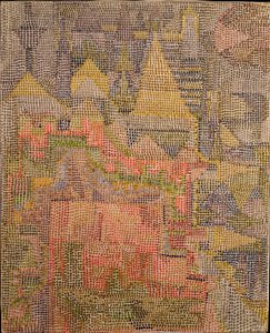 Slottets trädgård av Paul Klee