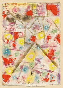 Gedenkblatt E, 1924. av Paul Klee