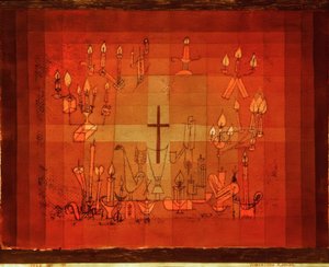 Haeusliches Requiem av Paul Klee