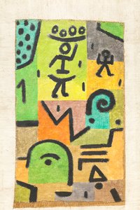 Skörd av citroner av Paul Klee