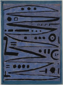 Heroiska bågedrag. 1938 av Paul Klee