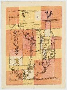 Hoffmanns scen, 1921. av Paul Klee