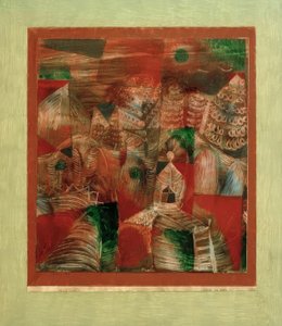 Hydda på berget av Paul Klee