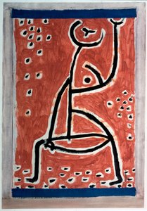 Damer Sportig - Målning av Paul Klee
