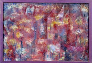 Landskap på barnet av Paul Klee