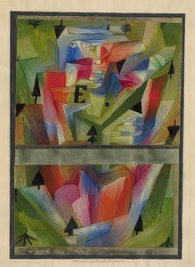 Landskap nära E. (i Bayern). 1921, 182 av Paul Klee