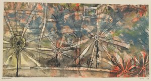 Lanterns gatlyktor, 1912. av Paul Klee