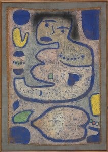 Kärlekslåt på nymånen. 1939 av Paul Klee