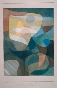 Light Broadering I, 1929. av Paul Klee