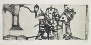 Litet luftslott av Paul Klee