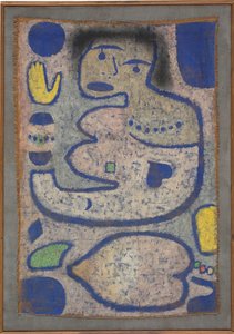 Kärlekssång av nymånen, 1939. av Paul Klee