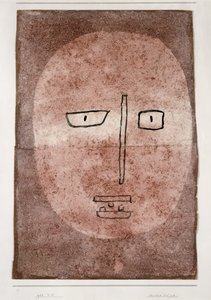 Mask med tre tänder av Paul Klee