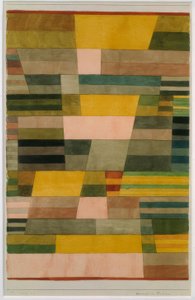 Monument i fruktlandet av Paul Klee