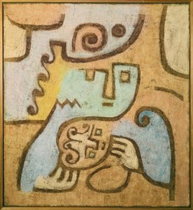 mamma med barn av Paul Klee
