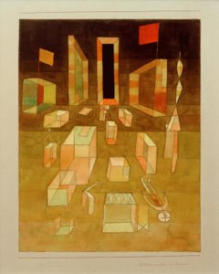 Okomponerad i rymden av Paul Klee