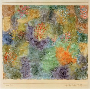 Norra trädgården i blom av Paul Klee