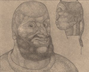 Perseus Wit har segrat över sorgen [Perseus-Hjärnans triumf över kroppen], 1904. av Paul Klee