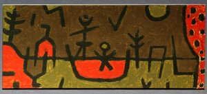 Damm i parken av Paul Klee