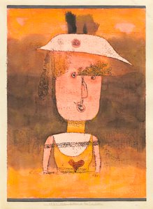 Porträtt av fru P. i söder av Paul Klee