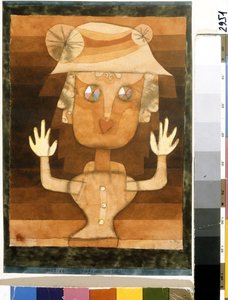 Docka. Målning av Paul Klee (1879-1940) av Paul Klee
