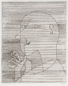 Kalkylerar gubbe av Paul Klee