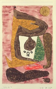 Röd Hand av Paul Klee