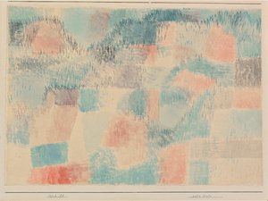 Rote Erde Red Earth, 1926. av Paul Klee