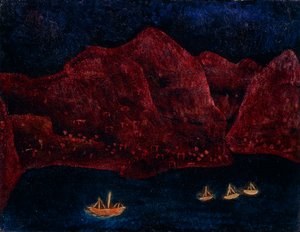 Södra kustkvällen av Paul Klee