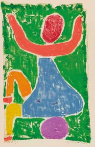 Leker barn Leker barn, 1938. av Paul Klee