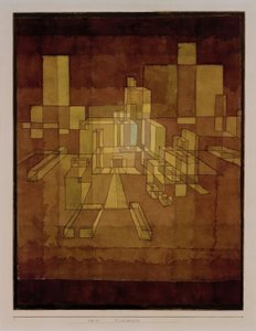 Stadsperspektiv av Paul Klee