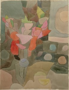 Stilleben med gladioli av Paul Klee